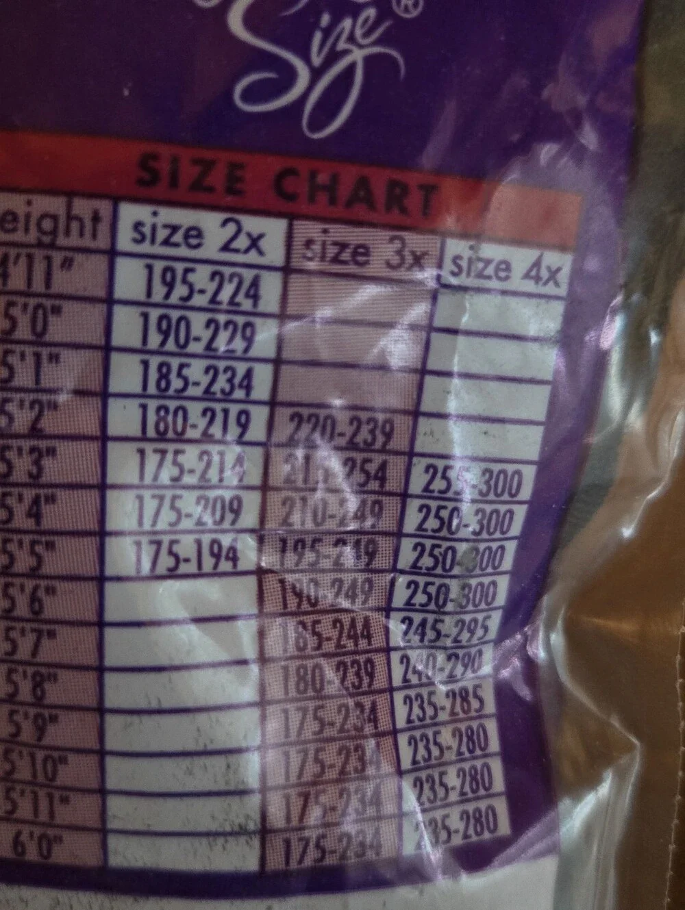 3X Just My Size Jet Black Tights